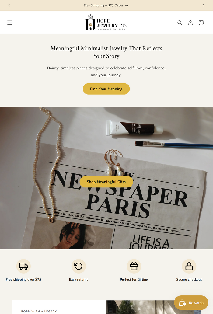 Web design project