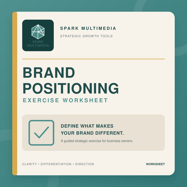 Brand Position Exercise Worksheet