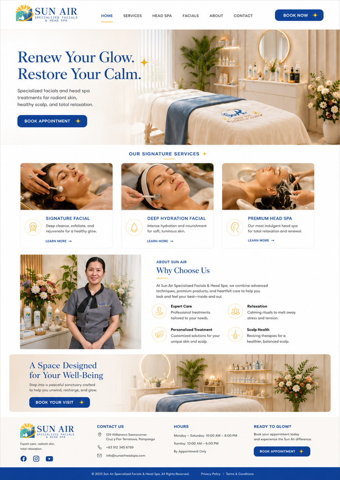 Web design project
